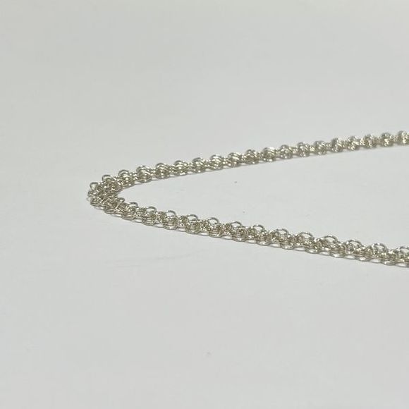 Tiffany Elsa Peretti Mesh Chain Necklace Silver - Picture 3 of 6